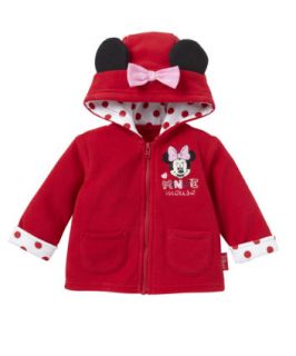 Minnie Mouse Fleece Jacket   jumpers & cardigans   Mothercare