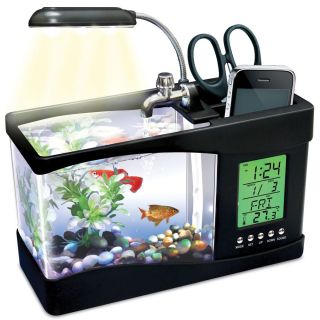 The Non Virtual USB Aquarium   Hammacher Schlemmer 