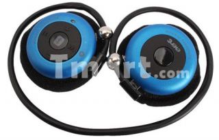 T909S Stereo Wireless Bluetooth Headset Headphone Dark Blue   Tmart 