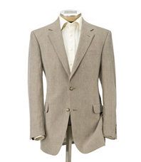 Tropical Blend 2 Button Linen/Wool Sportcoat  Sizes 48 52