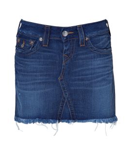 True Religion Pioneer Cut Off Skirt Sadie  Damen  Jeans  STYLEBOP 
