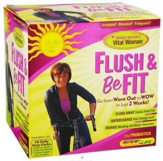 Zoom View   Brenda Watsons Vital Woman Flush & Be Fit 3 Part Kit Plus 