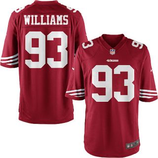 Youth Nike San Francisco 49ers Ian Williams Game Team Color Jersey (S 