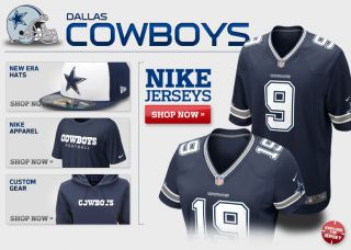 Dallas Cowboys Apparel   Cowboys Gear, Cowboys Merchandise, 2012 