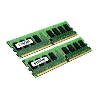 MacMall  Crucial 8GB Kit (4GBx2), 240 pin DIMM, DDR2 PC2 5300 Memory 
