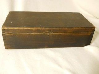 UNUSUAL Antique Vintage Wood Tool Chest Tool Box Childs Tool Box 