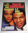 June 1988 Mike Tyson & Robin Givens Sports Illustrated Mag FREE 