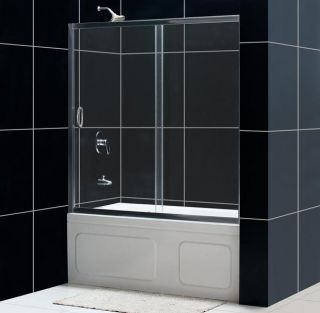 frameless glass shower door in Shower Enclosures & Doors