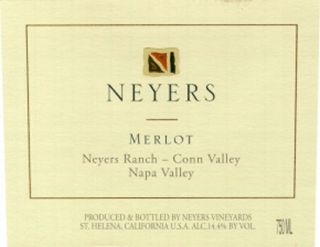 Neyers Conn Valley Merlot 2003 