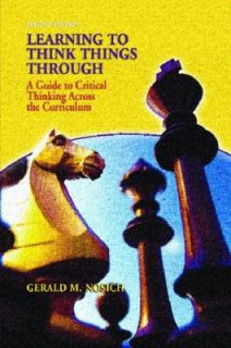   the Curriculum by Gerald M. Nosich 2004, Paperback, Revised