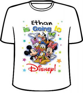 Personalized Im Going To Disney T Shirt