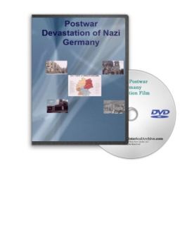 WW2 Nazi Germany Postwar WWII World War II Devastation Film on DVD 