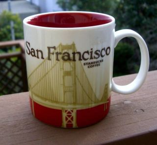 STARBUCKS SAN FRANCISCO COLLECTOR SERIES COFFEE MUG purchased in San 