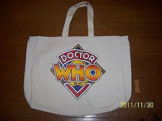 Doctor Who Retro Classic Diamond Logo Large Tote Bag Brand New Super 