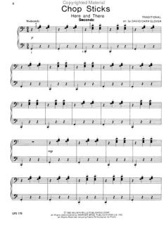 Look inside Chopsticks Here & There   Easy Piano Duet   Sheet Music 