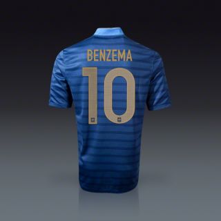 Nike Karim Benzema France Home Jersey 12/14  SOCCER