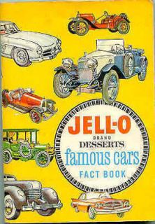 Newly listed *JELL O Car & Air Plane Picture Wheel Refernece CD*