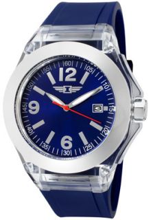 by Invicta 10068 005 Watches,Womens Blue Dial Blue Polyurethane 