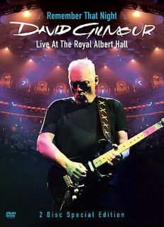 David Gilmour   Remember That Night   Live at the Royal Albert Hall 