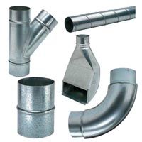 Spiral Pipe and Fittings for Dust Collection System   Rockler 