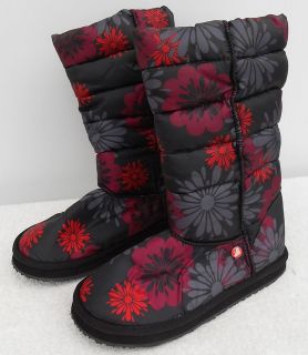 NEW Roxy Womens/Girls Snow Boots UK 4/5/6/7/8 37 41 Fleece Apres Ski 