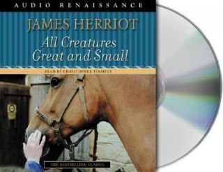 All Creatures Great and Small by James Herriot 2002, CD, Unabridged 