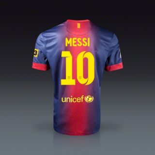 Nike Lionel Messi Barcelona Home Jersey 12/13  SOCCER