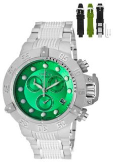 Invicta 10543 Watches,Mens Subaqua/Noma III Chronograph Green Sunray 