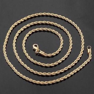 18k gold necklace womens in Necklaces & Pendants