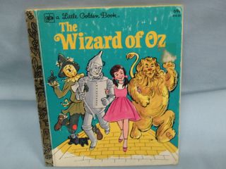 Little Golden Book The Wizard of Oz 7th Printing 1980