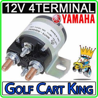 Yamaha G2 G16 (4 Cycle) Gas Golf Carts  12 Volt, 4 Terminal Solenoid