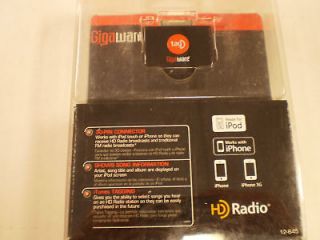 New HD Radio Receiver iPod Touch iPhone DIRECT CONNECT CORDLE​SS 12 