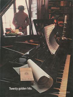 Vintage 1979 BENSON AND HEDGES CIGARETTE Advertisement