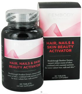 Fembody Nutrition   Hair, Nails & Skin Beauty Activator   60 Tablets 