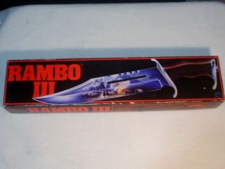 RAMBO III MOVIE KNIFE HIBBEN DESIGN 1988 UNITED CUTLERY NOS