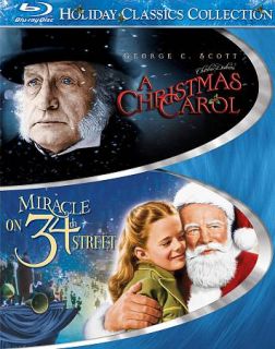 Holiday Classics Collection A Christmas Carol Miracle on 34th Street 