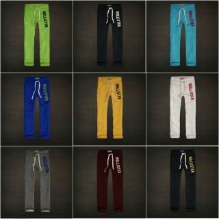 NWT 2012 Fall HOLLISTER by Abercrombie Classic Straight Sweatpants 