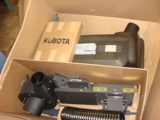 KUBOTA MOWER DECK RC60 30B GRASS BAGGER SYSTEM BOOT KIT