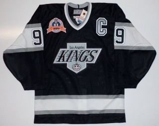 WAYNE GRETZKY 1993 STANLEY CUP CCM LOS ANGELES KINGS AUTHENTIC JERSEY 