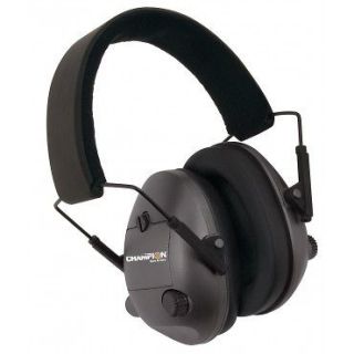 Champion Electronic Ear Muff 40974 Black 25 NRR Firearm Hearing 