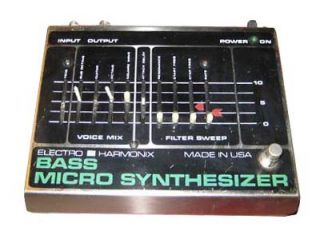    Harmonix Bass Micro Synthesizer Bass Guitar Effect Pedal