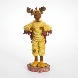 Boyds Chicken Dance Moose Figurine (Clyde McCluckinF​lap Flap 