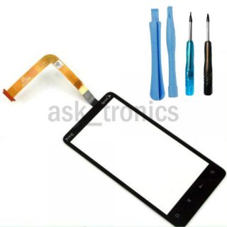   HTC Evo 4G LCD Display Screen Replacement W/ 8mm flex cable+ TOOLS US