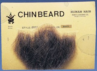 Human Hair Goatee Costume Chin Beard 2022