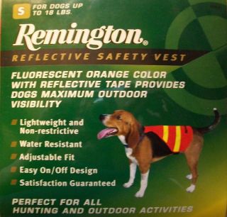 Dog Hunting Vest Remington Safety Vest Dogs Small