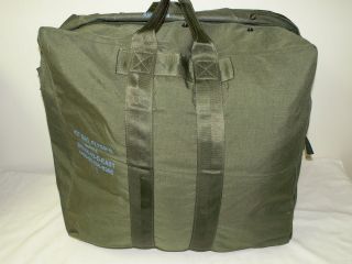 FLYERS KIT BAG OD Green GENUINE US Military Issue Nylon EXCELLENT