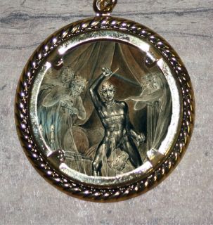 William Blake KING RICHARD III Art Large Ornament Frame Pendant 4 