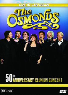 The Osmonds   Live in Las Vegas 50th Anniversary Reunion Concert DVD 