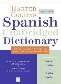 Spanish Dictionary by HarperCollins Publishers Ltd. Staff 2005 
