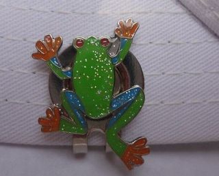 Tree Frog Golf Ball Marker   W/Bonus Magnetic Hat Clip